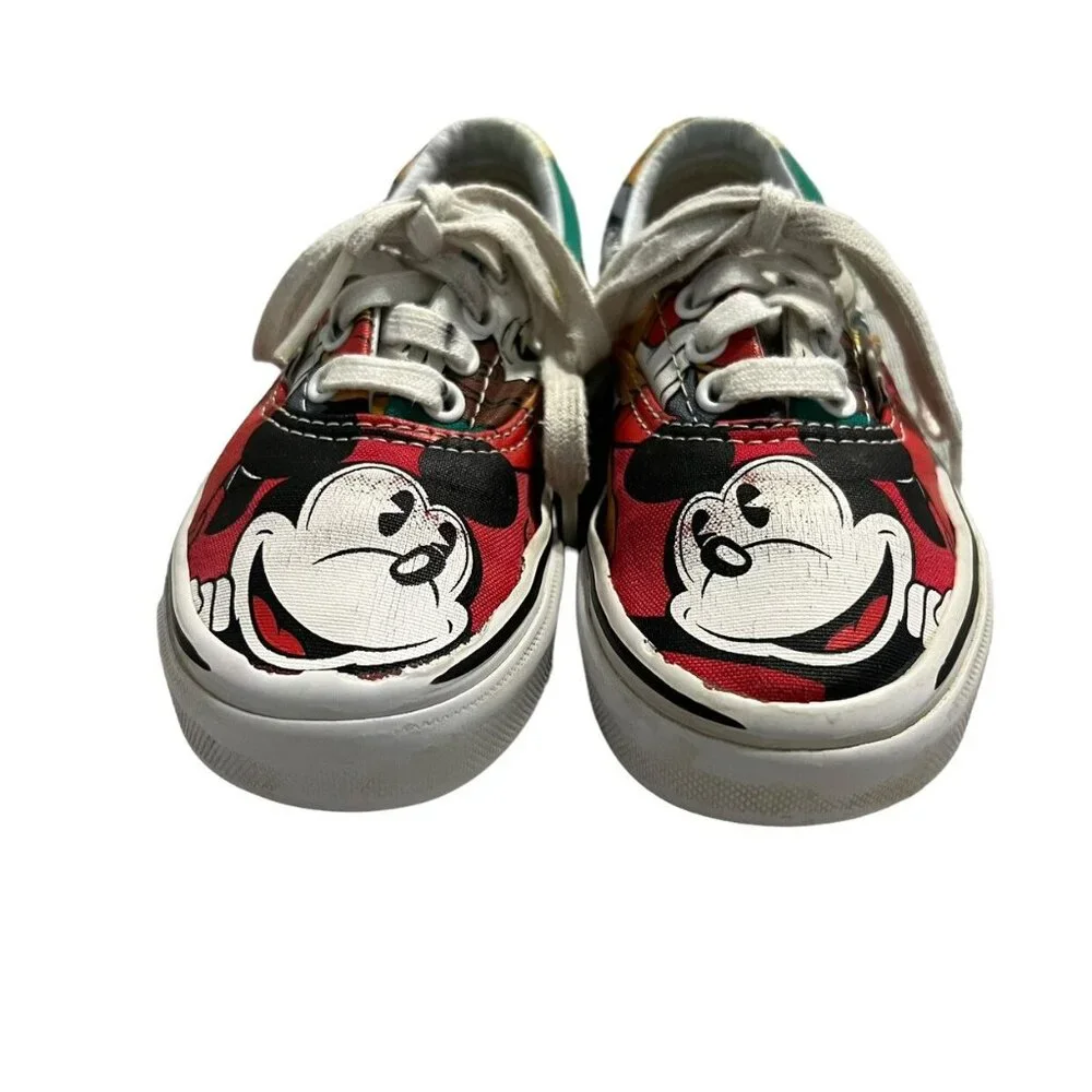 Vans + Disney Sz 12 Mickey Mouse Donald Goofy Sneakers